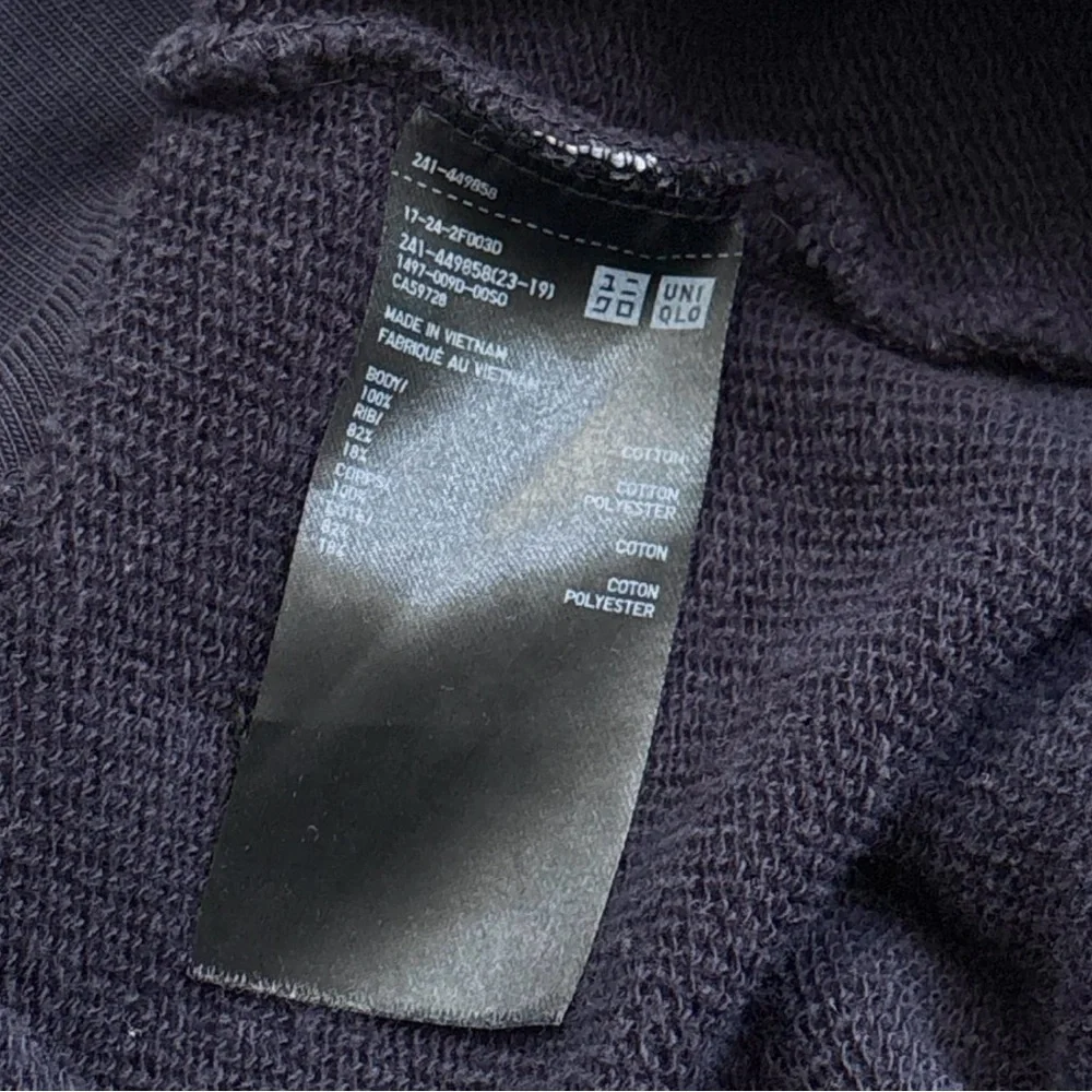 uniqlo navy blue crewneck sweater size XL - Picture 4 of 5